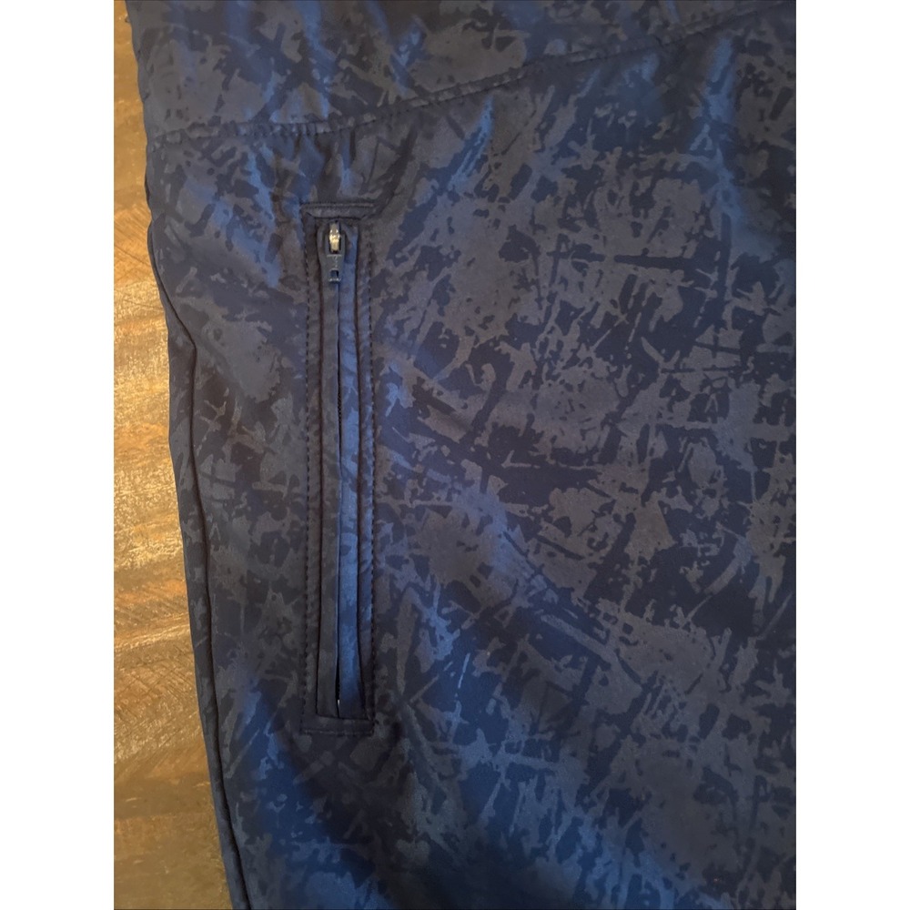 Orvis Dark Blue Printed 4 Pocket Athletic Tennis Hiking Skort Womens Size Large - Picture 12 of 12